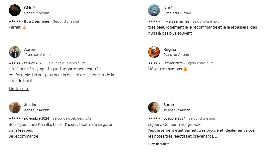 Avis S'capades Airbnb Colmar