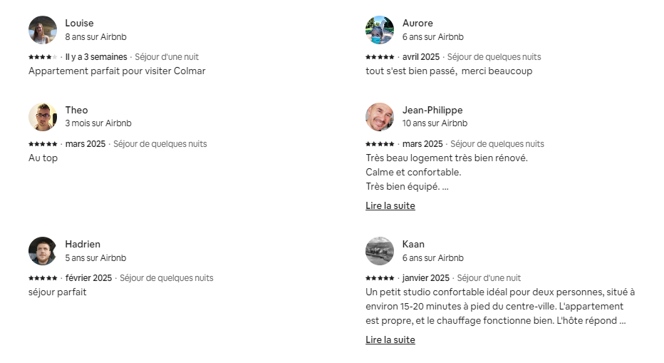 Avis S'capades Airbnb Colmar