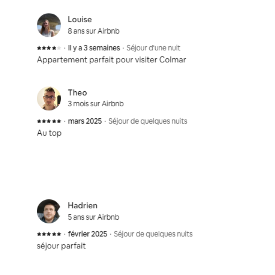 Avis S'capades Airbnb Colmar